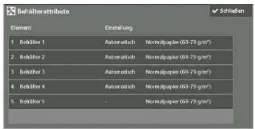 DELL C7765dn - Sprache
Language
Bildachem-
helligkeit
Verwaltung
Kalifbrierung
Aktivitäten-
bericht
Faxempfangs-
modus
Druckmodus

Informationen zum Anzeigen des Bildschirms [Verwaltung] finden Sie unter „Vorgehensweise zum Ändern von Systemeinstellungen“ (P.306).

2 Wählen Sie ein Element aus, das festgelegt oder geändert werden soll. - 3