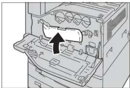 DELL C7765dn - Line drawing of a hand inserting a device into a computer chassis (no text or symbols visible)
Legen Sie für die Übertragungswiederholung einen Wert zwischen 1 und 5 fest.

\- Wiederholungsinterv.

Legen Sie ein Übertragungswiederholungsintervall zwischen 30 und 300 Sekunden fest. - 1