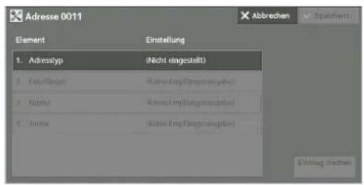 DELL C7765dn - Wählen Sie [Adresstyp] aus.hließen] aus.   
7 Wählen Sie [Schließen] aus. - 1