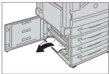 DELL C7765dn - Papierstaus in der linken unteren Abdeckung C - 2