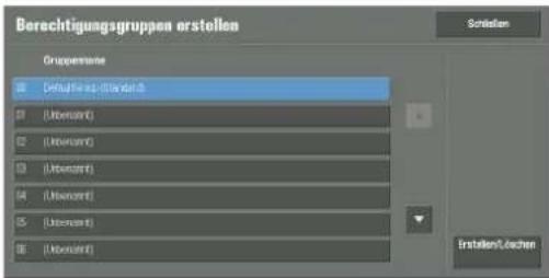 DELL C7765dn - Berechtigungsgruppen erstellenugen
Datums-/Nauwesformat
TT_MM_11UU
John Smith - 1