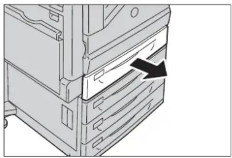 DELL C7765dn - Ändern des Materialformats für die Behälter 1 bis 4angezeigt wird, klicken Sie darauf, und fahren Sie mit Schritt 6) fort.

5) Wählen Sie [Selbst signiertes Zertifikat] aus, und klicken Sie auf [Weiter].

6) Lcgen Sic [Größe des öffentlichen Schlüssels] und [Aussteller] fest, und klicken Sie dann auf [Anwenden].

Nach kurzer Zeit wird [Die Einstellung wurde geändert.] angezeigt.

3 Aktivieren Sie die SSL/TLS-Kommunikation.

1) Klicken Sie auf [SSL/TLS].   
2) Aktivieren Sie das Kontrollkästchen [Ein] für [IITTP, SSL/TLS-Kommunikation].   
3) Aktivieren Sie das Kontrollkästchen [Ein] für [Serverzertifikatprüfung].   
4) Klicken Sie auf [Anwenden].   
5) Wenn der rechte Rahmen des Webbrowsers zur Anzeige für den Geräteneustart wechselt, klicken Sie auf [Neu starten]. Das Gerät wird neu gestartet, und die Einstellungswerte werden aktiviert.

4 Importieren Sie das Root-Zertifikat des Remoteservers.

1) Aktualisieren Sie den Webbrowser, um das Dell-Webtool für die Druckerkonfiguration neu zu laden.

HINWEIS • Es wird eine Adresse mit „https“ anstelle von „http“ im Adressfeld des Webbrowsers angezeigt.

2) Klicken Sie auf die Registerkarte [Einstellung].   
3) Klicken Sie auf [Sicherheit], um die Ordnerelemente anzuzeigen.   
4) Klicken Sie auf [Zertifikatverwaltung].   
5) Klicken Sie auf [Signiertes Zertifikat laden].   
6) Geben Sie den Namen der zu importierenden Datei ein, oder wählen Sie die zu importierende Datei aus einem Dialogfeld aus, das durch Klicken auf die Schaltfläche [Durchsuchen] angezeigt wird.   
7) Klicken Sie auf die Schaltfläche [Importieren].
Nach kurzer Zeit wird [Die Einstellung wurde geändert.] angezeigt.   
8) Aktualisieren Sie den Webbrowser, um das Dell-Webtool für die Druckerkonfiguration neu zu laden.

5 Überprüfen Sie, ob das Zertifikat importiert wurde.

Fahren Sie andernfalls mit Schritt 6 fort.

1) Klicken Sie auf [Zertifikate].   
2) Wählen Sie [Vertrauenswürdige Zertifizierungsstellen] für [Kategorie] aus, und klicken Sie dann auf die Schaltfläche [Liste anzeigen].   
3) Aktivieren Sie das Kontrollkästchen neben dem Zertifikat, das bestätigt werden soll.   
4) Klicken Sie auf die Schaltfläche [Einzelangaben zum Zertifikat].

6 Konfigurieren Sie Verbindungseinstellungen für den Remoteserver.

1) Klicken Sie auf die Registerkarte [Einstellung].   
2) Klicken Sie auf [Allgemeine Einstellung], um die Ordnerelemente anzuzeigen.   
3) Klicken Sie auf [Dell-Webtool für die Druckerkonfiguration - Einstellungen].   
4) Konfigurieren Sie Verbindungseinstellungen für den Remoteserver.   
5) Klicken Sie auf [Bearbeiten].
Konfigurieren Sie erneut Verbindungseinstellungen für den Remoteserver.

HINWEIS • Geben Sie eine Adresse mit „https“ anstelle von „http“ in das Adressfeld des Webbrowsers ein.

6) Klicken Sie auf [Anwenden].

Nach kurzer Zeit wird [Die Einstellung wurde geändert.] angezeigt. - 1