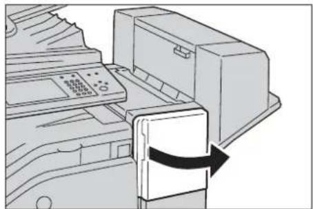 DELL C7765dn - Austauschen des Heftklammermagazins (für Finisher B1) 
Legt das Ausgabeziel fest. - 1