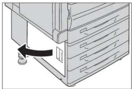 DELL C7765dn - Papierstaus in der linken unteren Abdeckung C - 1