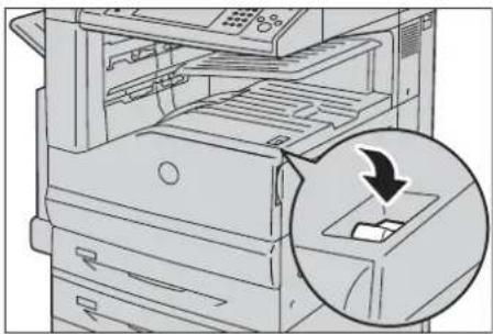 DELL C7765dn - Einschalten des Geräts - 1