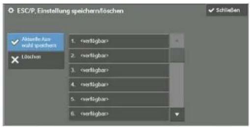 DELL C7765dn - Aktuelle Auswahl speichernnternet Services-Anschluss (HTTP) des Geräts.

1) Wählen Sie [Anschlüsse und Netzwerk] aus.   
2) Wählen Sie [Anschlüsse] aus.   
3) Wählen Sie [Internet Services] und dann [Einstellung ändern] aus.   
4) Wählen Sie [Anschlussstatus] und dann [Einstellung ändern] aus.   
5) Wählen Sie [Ein] und dann [Speichern] aus.   
6) Wählen Sie wiederholt [Schließen] aus, bis der Bildschirm [Verwaltung] angezeigt wird.

3 Legen Sie eine IP-Adresse fest.

Wenn bereits eine IP-Adresse festgelegt ist, können Sie diesen Schritt überspringen. Konfigurieren Sie in einer Umgebung mit DHCP oder BOOTP die Methode zum Abrufen der Adresse. Wenn eine IP-Adresse nicht automatisch abgerufen werden kann oder eine manuelle Konfiguration bevorzugt wird, überprüfen Sie die Einstellungen für die IP-Adresse, die Subnetzmaske und die Gatewayadresse.

Informationen zum Festlegen einer IP-Adresse finden Sie unter „Protokolle“ (P.375).

4 Wählen Sie wiederholt [Schließen] aus, bis der Bildschirm [Verwaltung] angezeigt wird.

5 Wählen Sie [Schließen] aus.

HINWEIS • Abhängig von den Einstellungen ist möglicherweise ein Neustart des Geräts erforderlich. Wenn eine Meldung auf dem Bildschirm angezeigt wird, befolgen Sie die Meldung, und starten Sie das Gerät neu.

6 Nach dem Neustart des Geräts können Sie einen Konfigurationsbericht drucken, im dem die Aktivierung des Anschlusses für das Dell-Webtool für die Druckerkonfiguration und die fehlerfreie Einrichtung von TCP/IP bestätigt werden.

Informationen zum Drucken eines Konfigurationsberichts finden Sie unter „Berichte drucken“ (P.286).

7 Starten Sie das Dell-Webtool für die Druckerkonfiguration, um zu überprüfen, ob der Dienst zur Verfügung steht.

Informationen zum Starten des Dell-Webtools für die Druckerkonfiguration finden Sie unter „Starten des Dell-Webtools für die Druckerkonfiguration“ (P.486). - 1