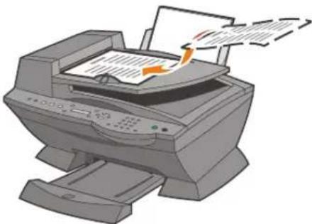 DELL A960 - Verwendung des automatischen Dokumenteinzugs - 2