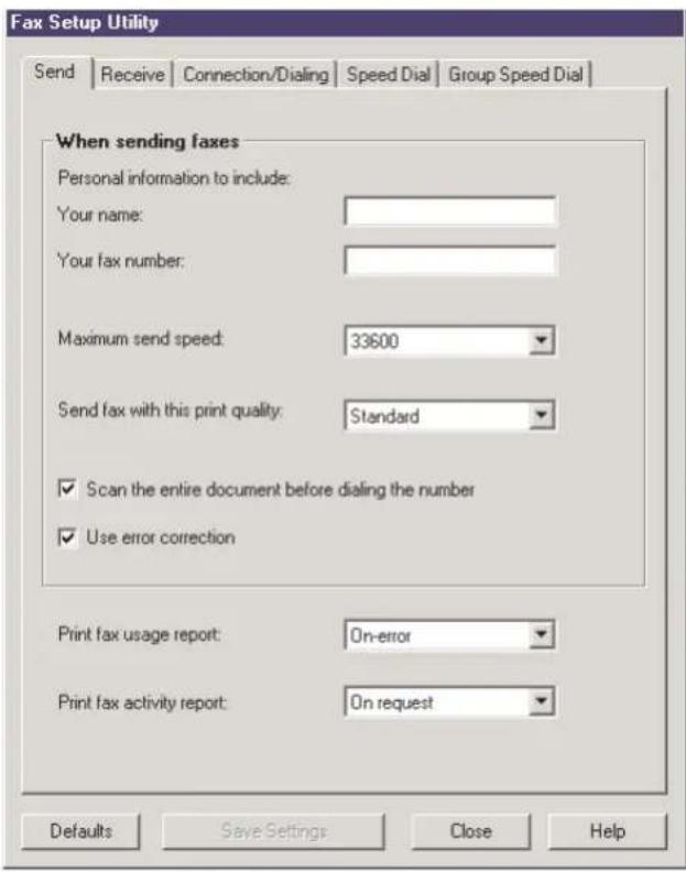 DELL A960 - Aufrufen des Fax-Einstellungsprogramms - 1