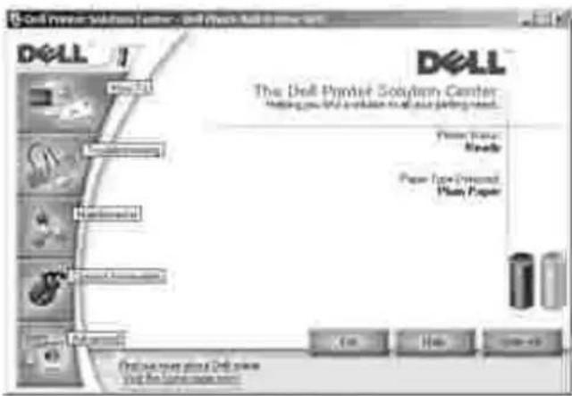 DELL 942 - Verwenden des Dell Druckerratgebers - 1