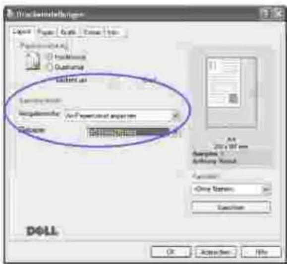 DELL 1600n - Dokument an ausgewähltes Papierformat anpassen - 2