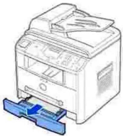 DELL 1600n - Papierstau im Papiereinzugsbereich (Fach 1) - 1