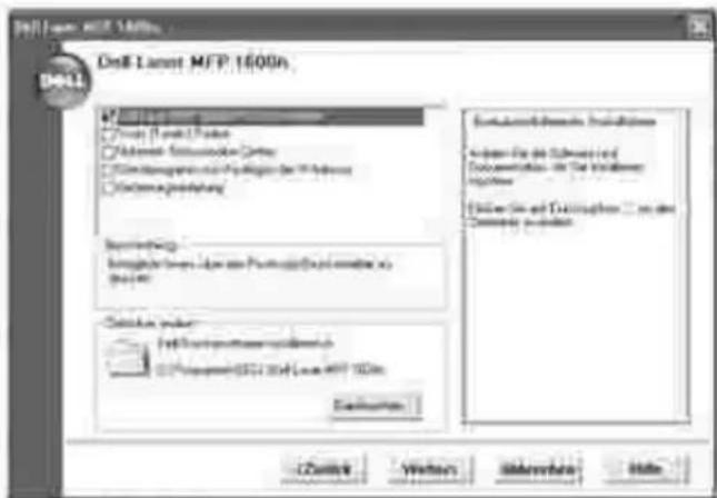 DELL 1600n - Dell-Software für Netzwerkdruck installieren - 5