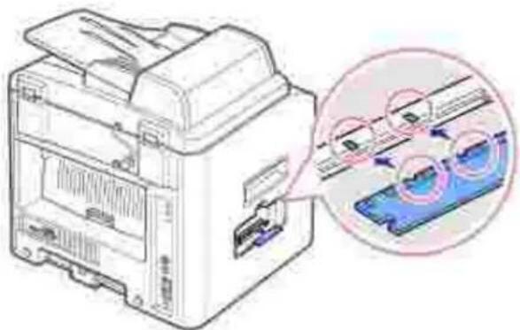 DELL 1600n - Druckerspeicher installieren - 6