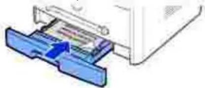 DELL 1600n - Druckmaterialien in das Papierfach einlegen - 3