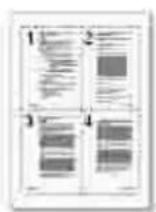 DELL 1600n - Mehrere Seiten auf ein Blatt Papier drucken - 1