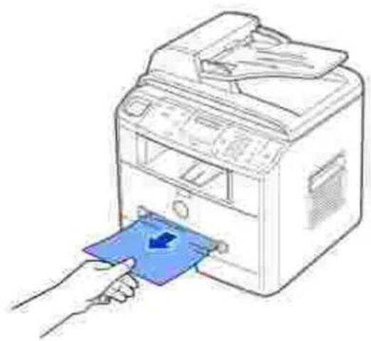 DELL 1600n - Papierstau im manuellen Einzug - 1