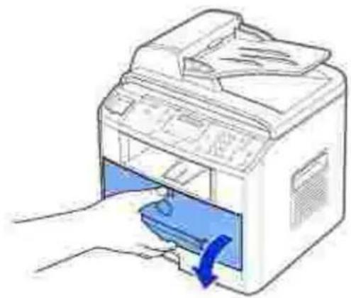 DELL 1600n - Toner in der Kartusche verteilen - 1