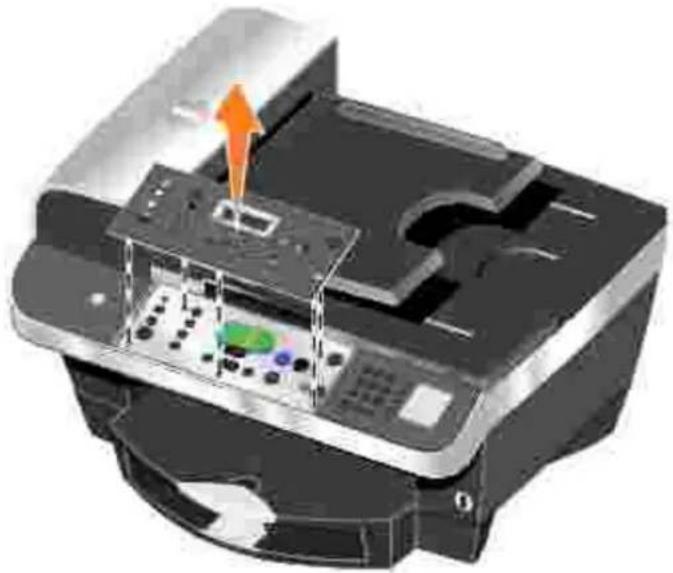 DELL 962 - Installieren des Bedienfelds - 1