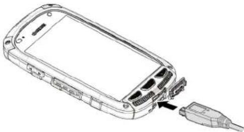 KYOCERA Torque XT E6715 - Install the battery. - 5