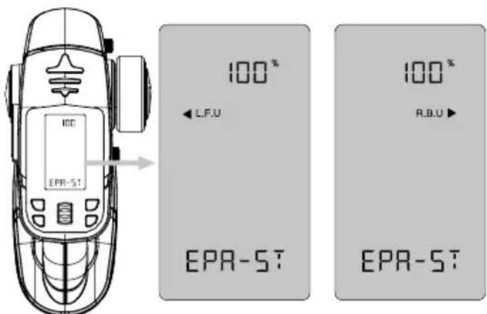 100° ← L.F.U EPR-5T 100° R.B.U ► EPR-5T EPR-5T