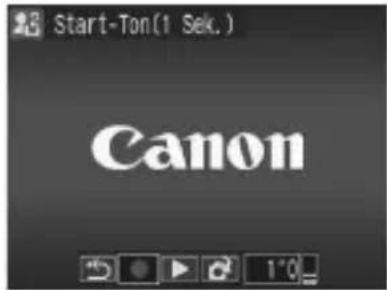 Start-Ton(1 Sek.) Canon