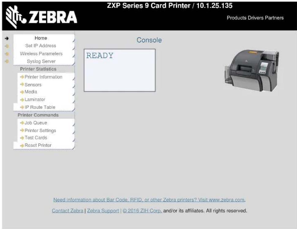 ZEBRA ZXP Series 9 - Konfiguration - 1