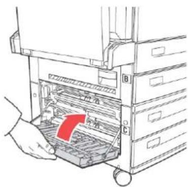 OKI B930dtn - INNERE ABDECKUNG A - 12