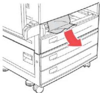 OKI B930dtn - PAPIERSTAUS IN DEN FÄCHERN 1 BIS 4 - 2