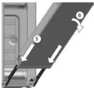 Küppersbusch CBM6350.0S1 - Ausbau der Tür - 2