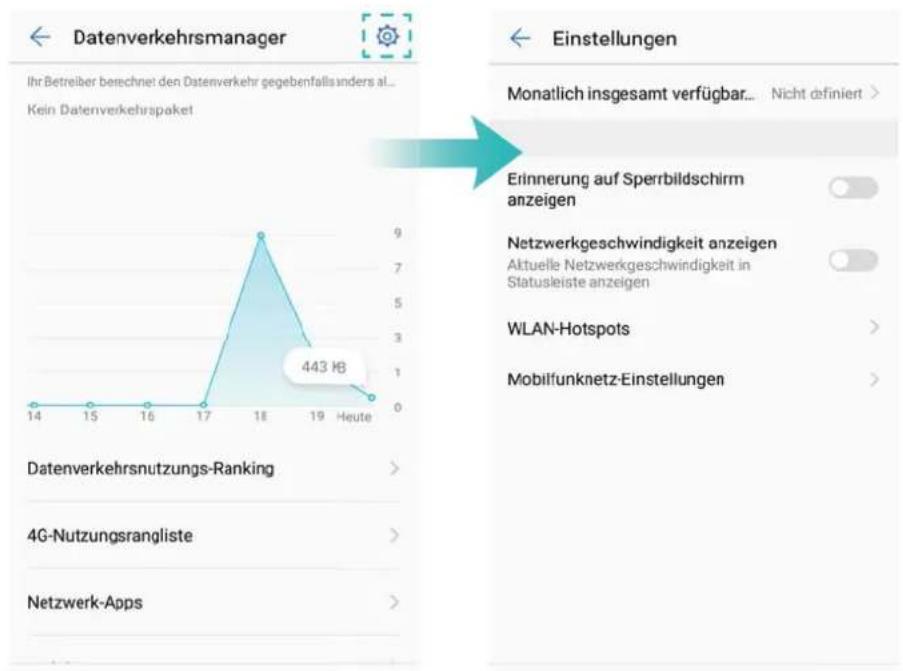 HUAWEI Mate 9 Porsche design - Verwalten der Datennutzung - 1