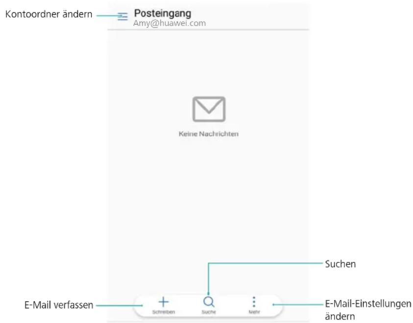 HUAWEI Mate 9 Porsche design - Hinzufügen eines persönlichen E-Mail-Kontos - 1