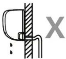 COMFEE CF-XTW09 IU - NOTA SULLA POSIZIONE DEL TUBO FLESSIBILE DI SCARICO - 2