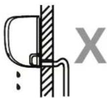 COMFEE CF-XTW09 IU - NOTE ON DRAIN HOSE PLACEMENT - 2