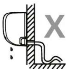 COMFEE CF-XTW09 IU - NOTE ON DRAIN HOSE PLACEMENT - 3