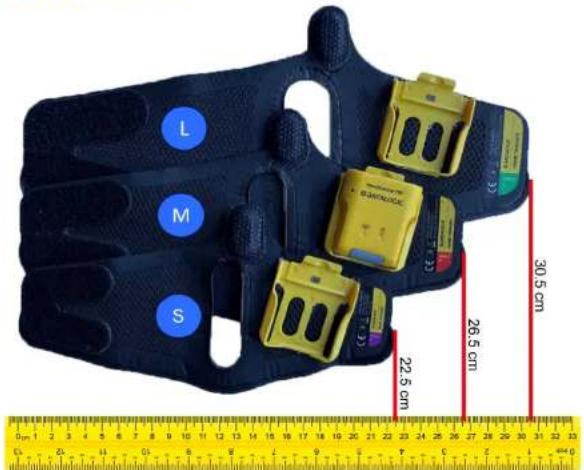 L M S 22.5 cm 30.5 cm 26.5 cm