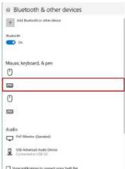 Bluetooth & other devices Add Bluetooth to other devices Bluetooth On Mouse, keyboards, & pen USB Audio PhP Monitor (Standard) USB Advanced Audio Device Connected to USB 52 Show modifications to connect using Swift Pen