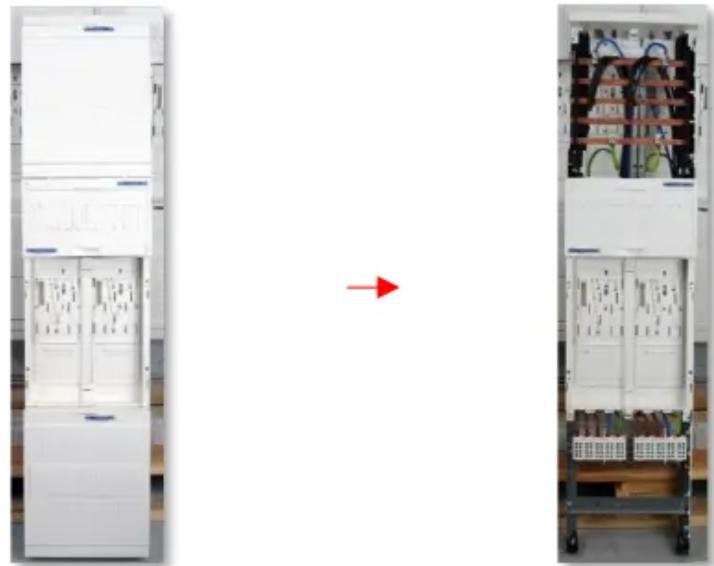 HAGER ZAD811DHZ1 - Einbau Zählerfelder - 5
