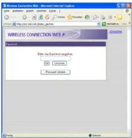 CASIO YW-2L - Klicken Sie im Wireless Connection 2-Fenster des Computers auf die Schaltfläche. - 1
