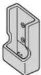 MITSUBISHI MSZ-AP60-80VGD - Remote controller holder - 1