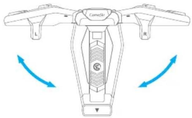 Gamesir F4 Falcon - 第一步 安装手柄 - 1