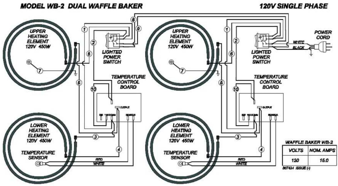 Wells WB2E - WIRING DIAGRAM - 1