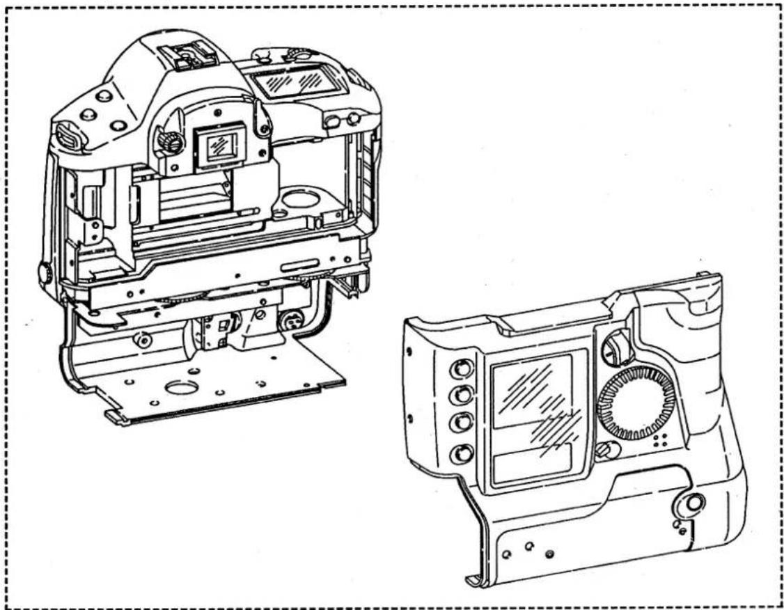 CANON EOS D2000 - Base Body Unit - 1