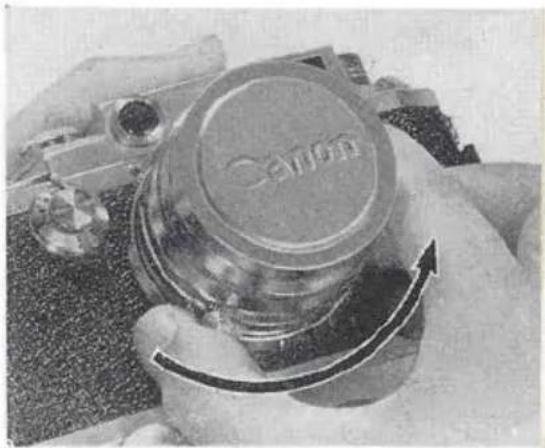 CANON II-D - Dismounting - 1