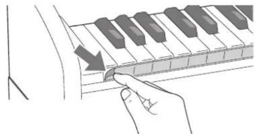 CASIO Privia PX-765 - Removing the Protective Tape from the Keyboard - 1