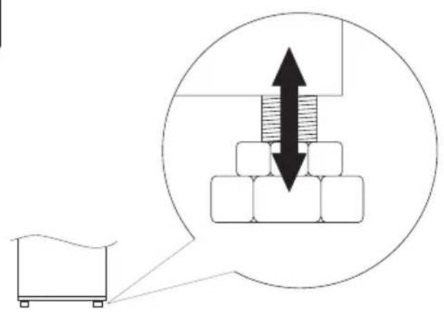Diagram showing a mechanical or electrical component with upward and downward arrows, possibly indicating forces or movement in a system.