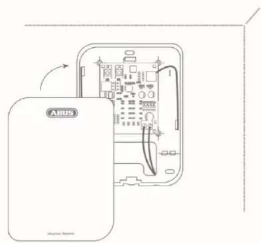 ABUS WLX Repeater - Montage des wAppLoxx Repeaters - 2