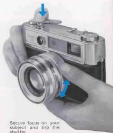 Secure focus on your subject and trip the shutter.