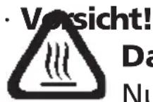 STEBA VK 1300 Professional - - Auchen Sie das Gerät nicht in Wasser. - 1