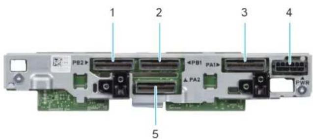 1 2 3 4 P82 P81 PA1> PA2 PWR 5