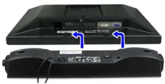 DELL E198WFP - Verwendung der Dell Soundbar (optional) - 2